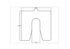 0.25mm Precut Alignment Slotted Shim 200x200 Slot 55mm Pack of 10 - Shim Stock Metals UK